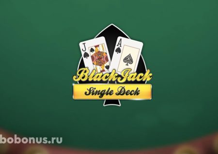 BlackJack Single Deck MH слот