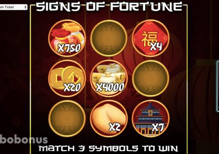 Signs of Fortune слот