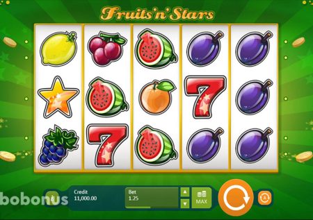 Fruits and Stars слот