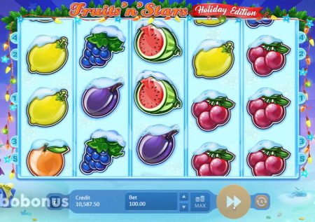 Fruits’N’Stars: Holiday Edition слот