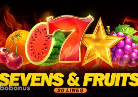 Sevens & Fruits: 20 Lines слот